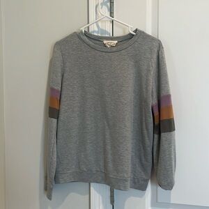 Gray mardi Gras shirt